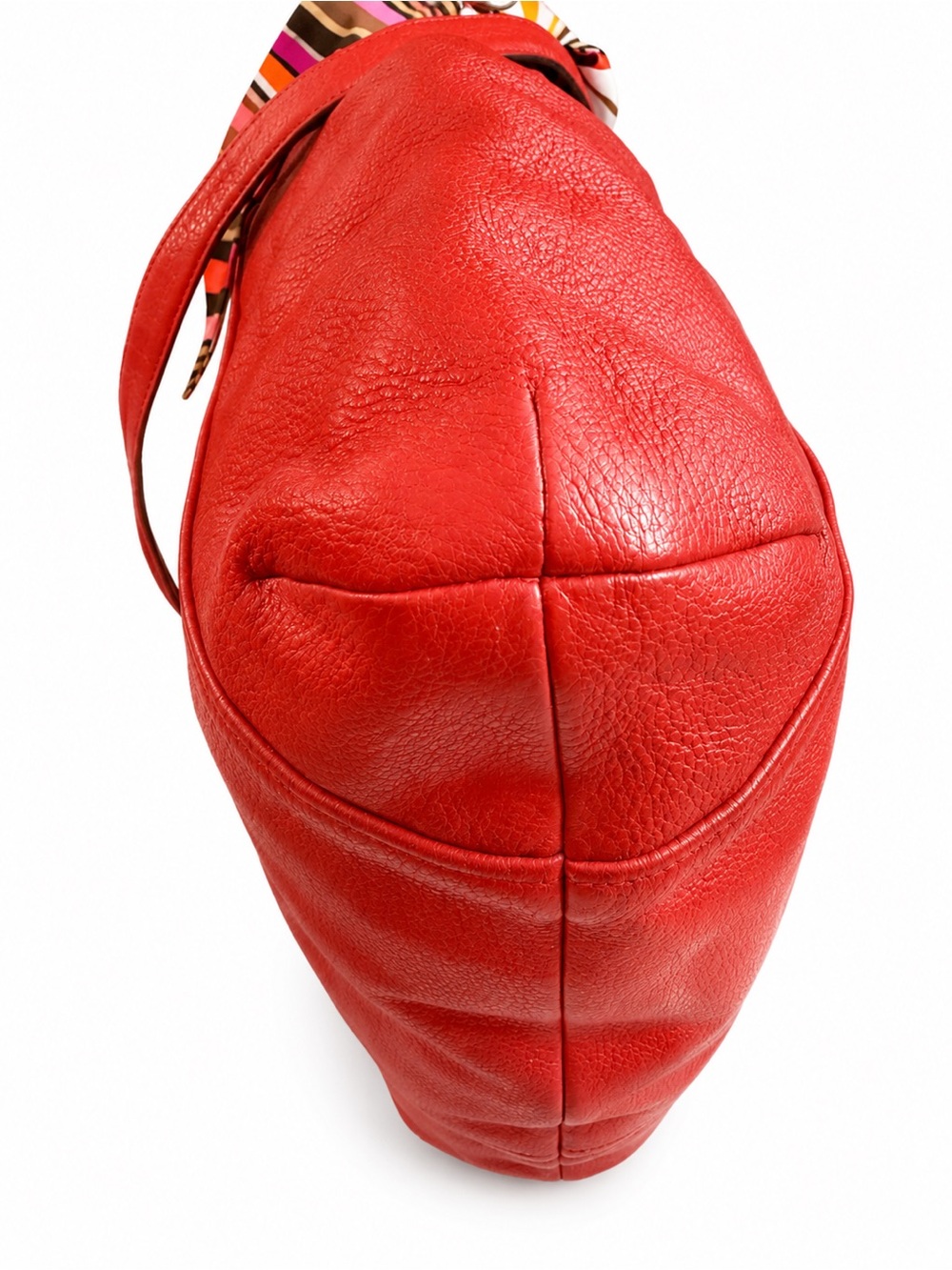 Coach Pebbled Leather Top Handle /Shoulder / Crossbody Bag – Paprika - Picture 8 of 15